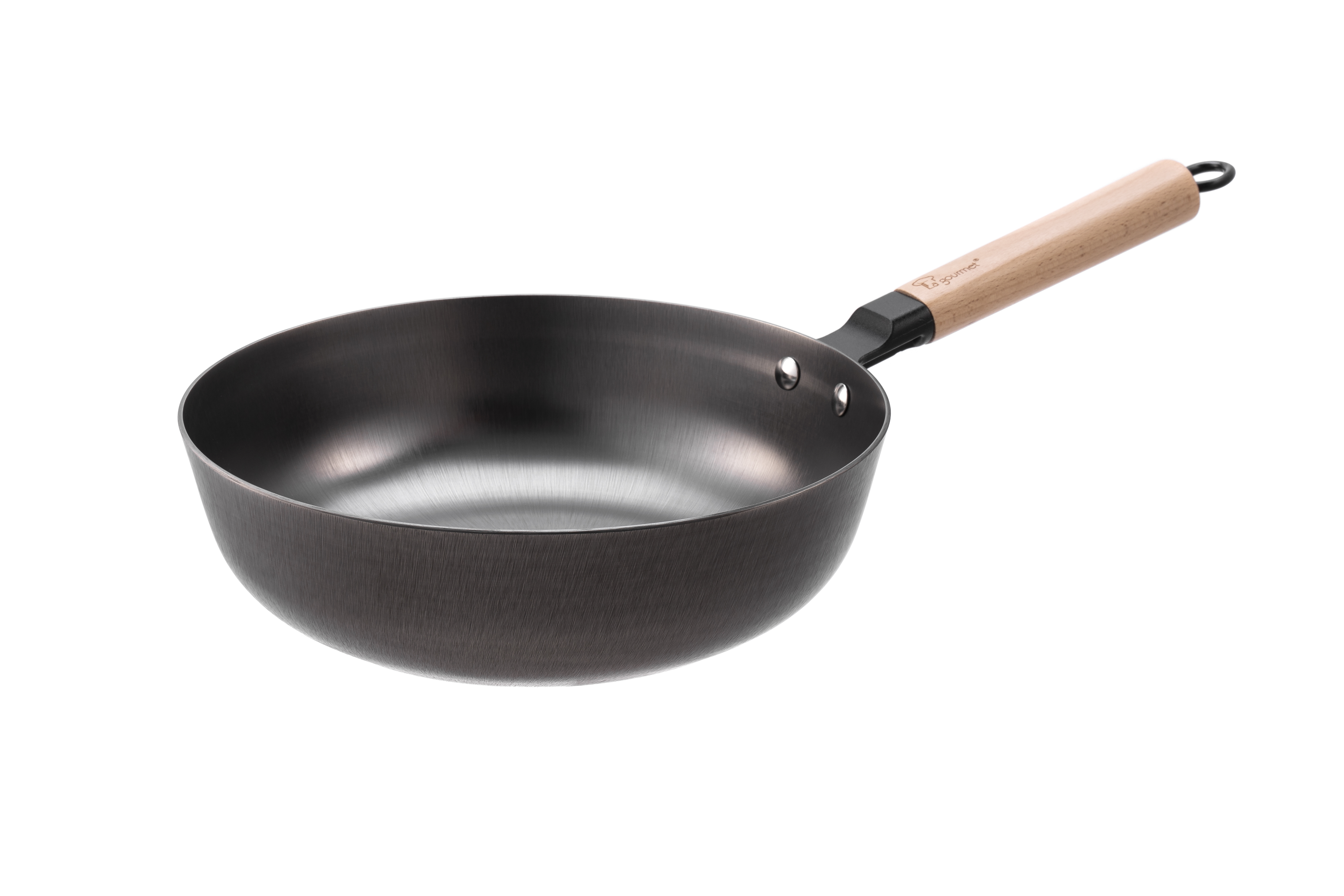 Chảo gang đúc công nghệ mới La gourmet Nitrigan™ 28cm lòng sâu 4L - 347701
