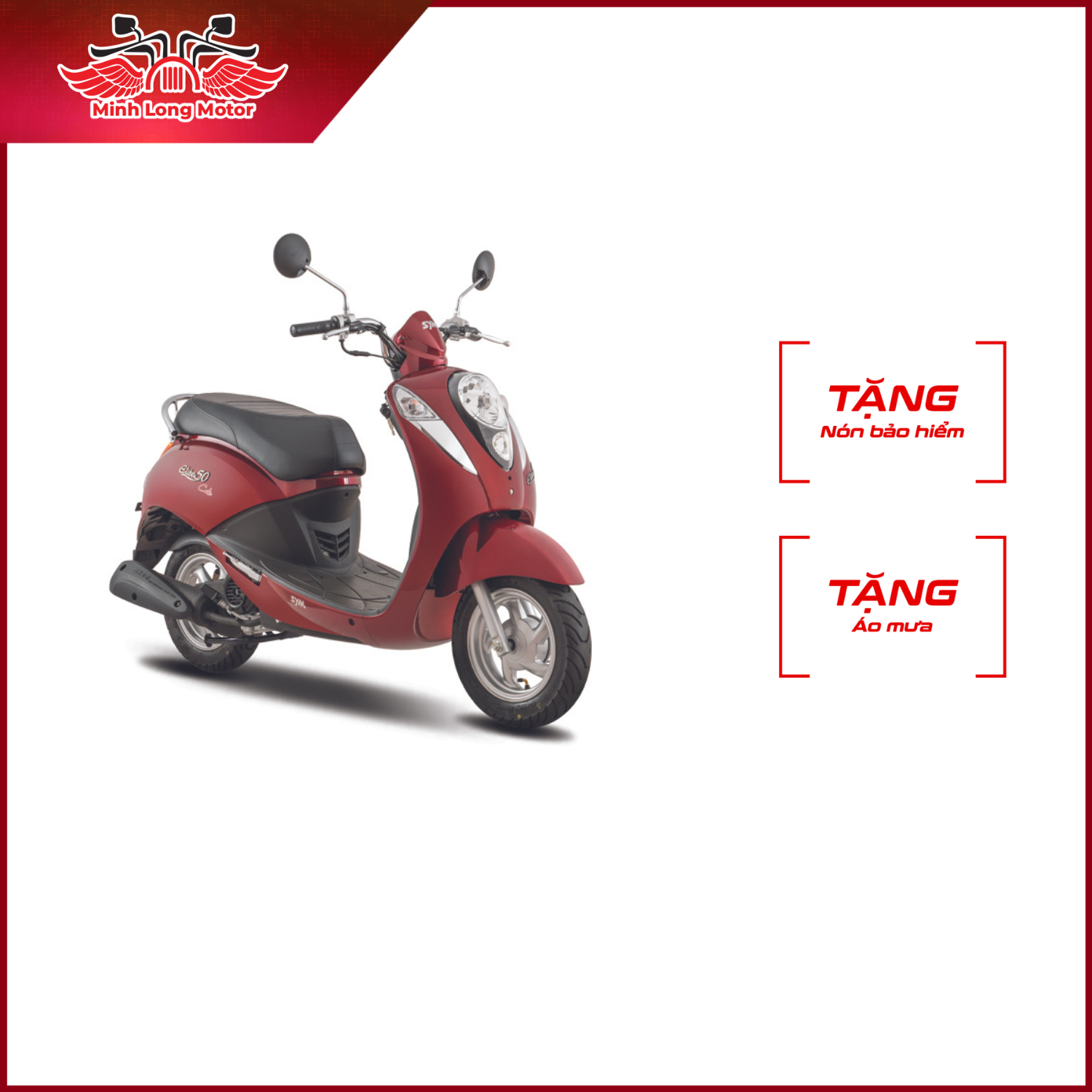 Xe Tay Ga Sym Elite 50cc