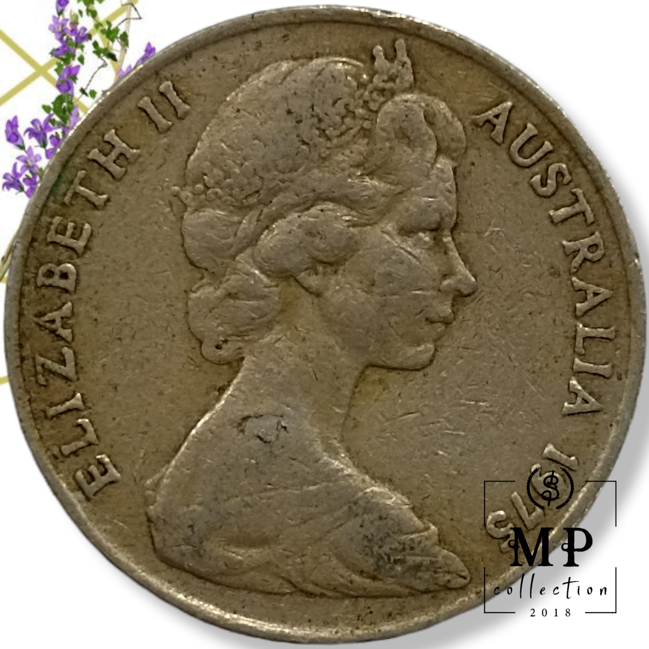 Đồng xu 20 Cents Úc (Australia) 1966-1984