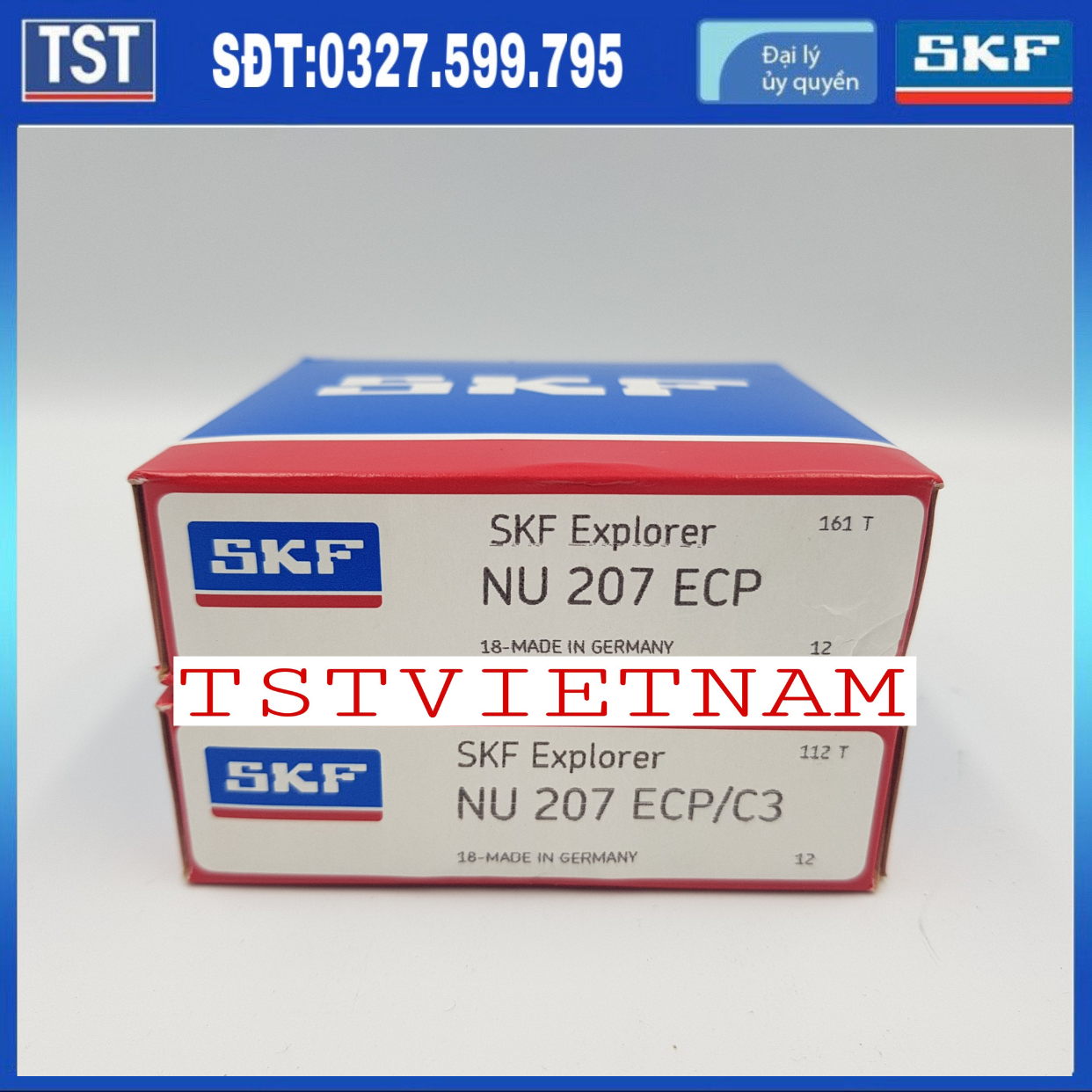 Vòng bi SKF NU 207 ECM
