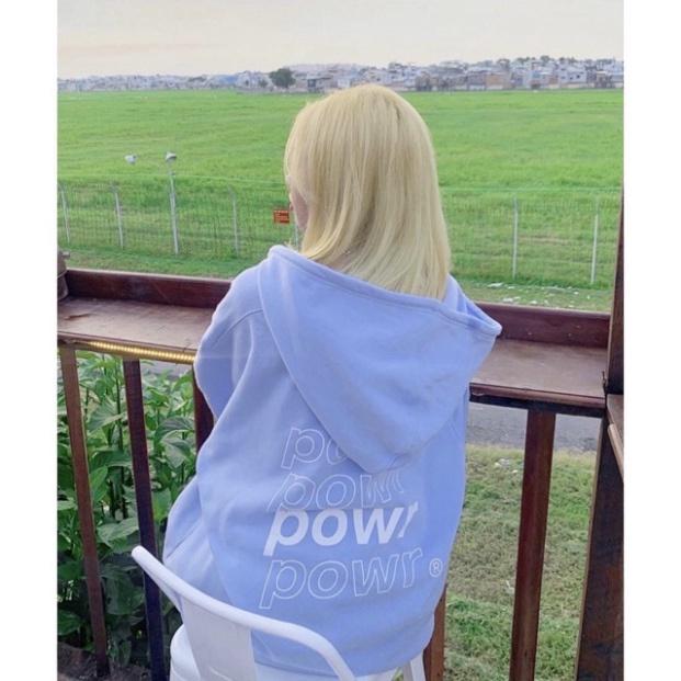 Áo Khoác Nỉ Có Dây Kéo POWR 5 Màu Nam, Nữ Unisex Form Rộng Dưới 70kg