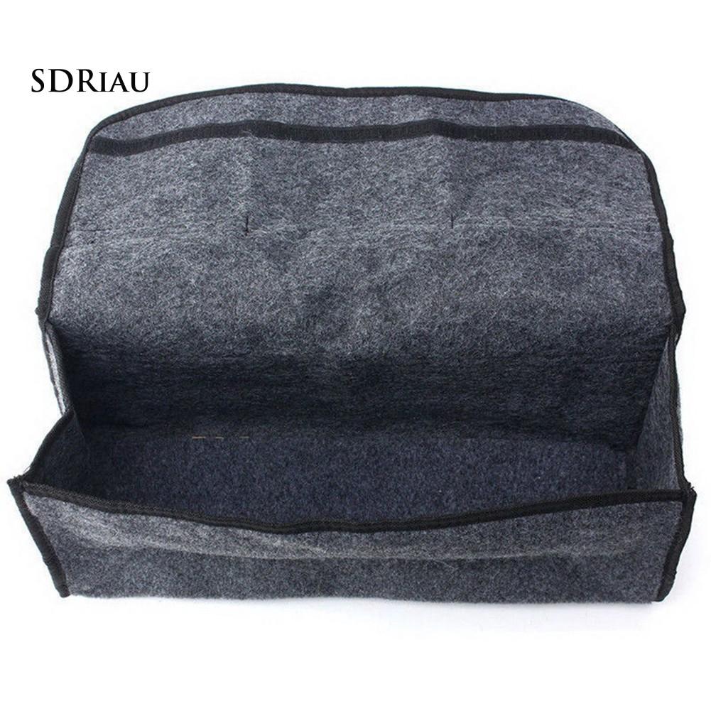 Túi vải dạng hộp đựng đồ để cốp sau xe hơi 49cm x 16cm x 24cm