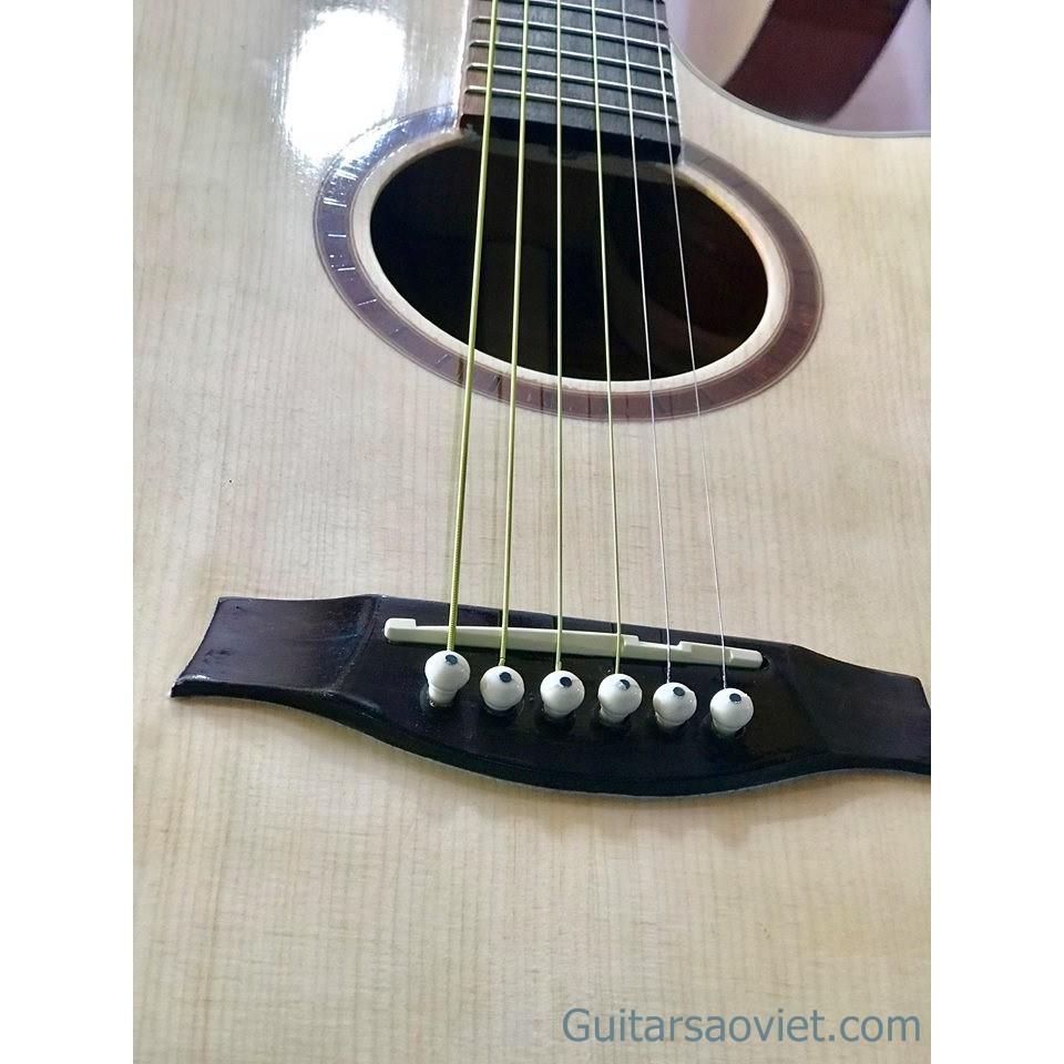 Đàn Guitar Acoustic HD-17SV có EQ full solid