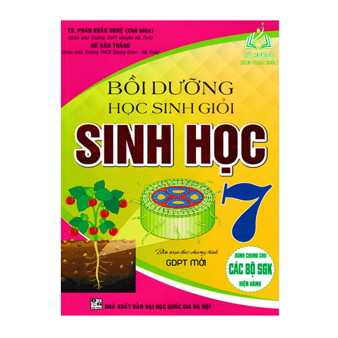 Sách - Tham Khảo - Bồi Dưỡng Học Sinh Giỏi Sinh Học 7 - Phan Khắc Nghệ - HA