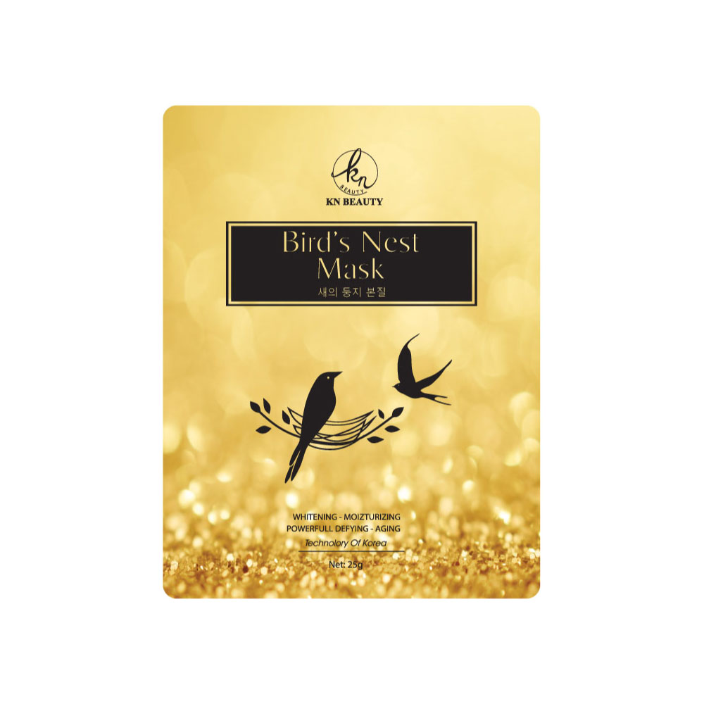 Hộp 5 Miếng Mặt Nạ Tổ Yến KN Beauty Bird's Nest Mask 25g