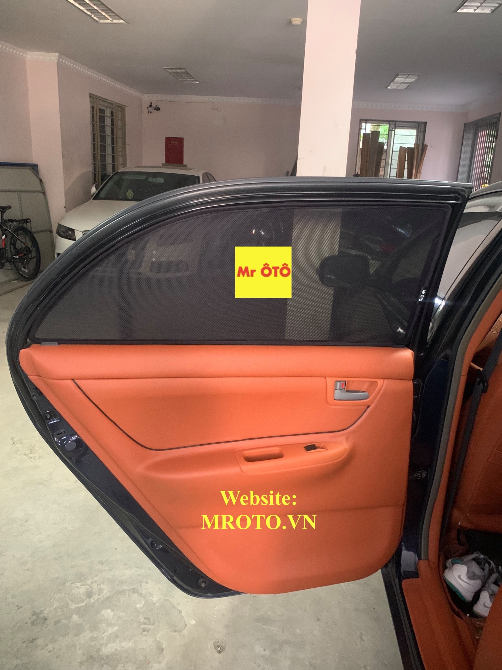 Rèm Che Nắng Xe Toyota Altis 2005-2008 Hàng Loại 1. Cam Kết Vải Dày Dặn, Chuẩn Khít Theo Xe