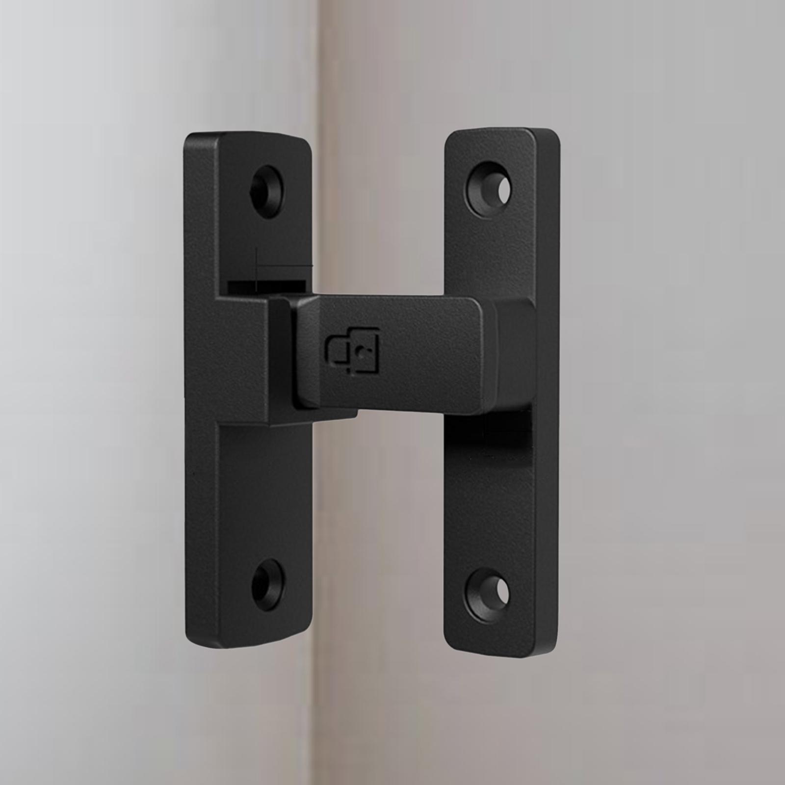 90 Degree Door Latch Guard Door Lock for Bathroom Barn Sliding Door Bathroom