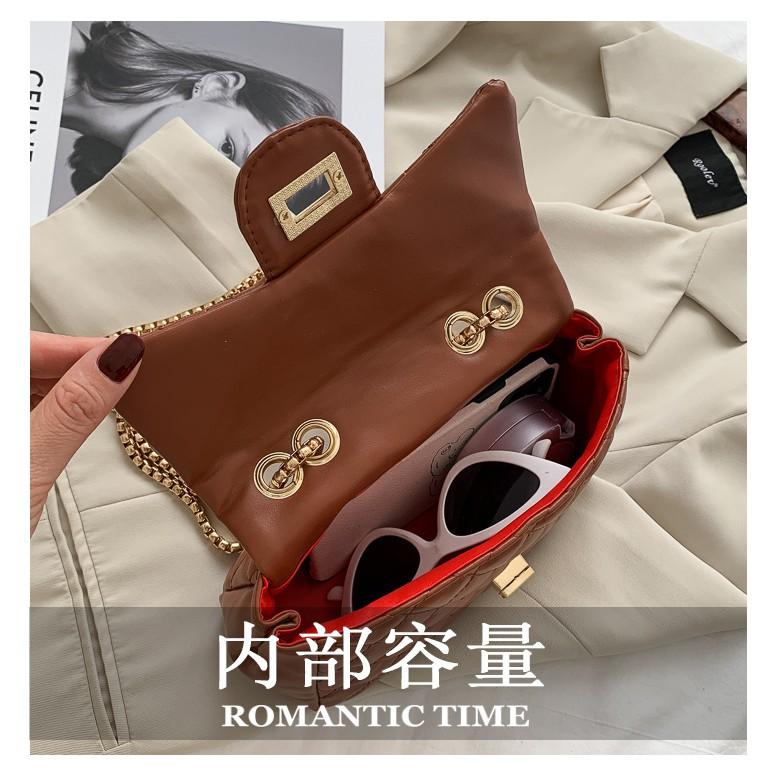 Túi xách nữ đeo chéo da mềm trần trám giá rẻ BAG U TD18