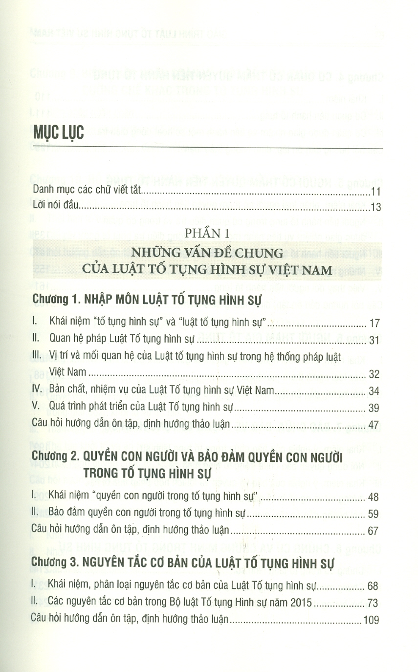 Giáo Trình Luật Tố Tụng Hình Sự Việt Nam - PGS. TS. Nguyễn Ngọc Chí, TS. Lê Lan Chi - Tái bản -