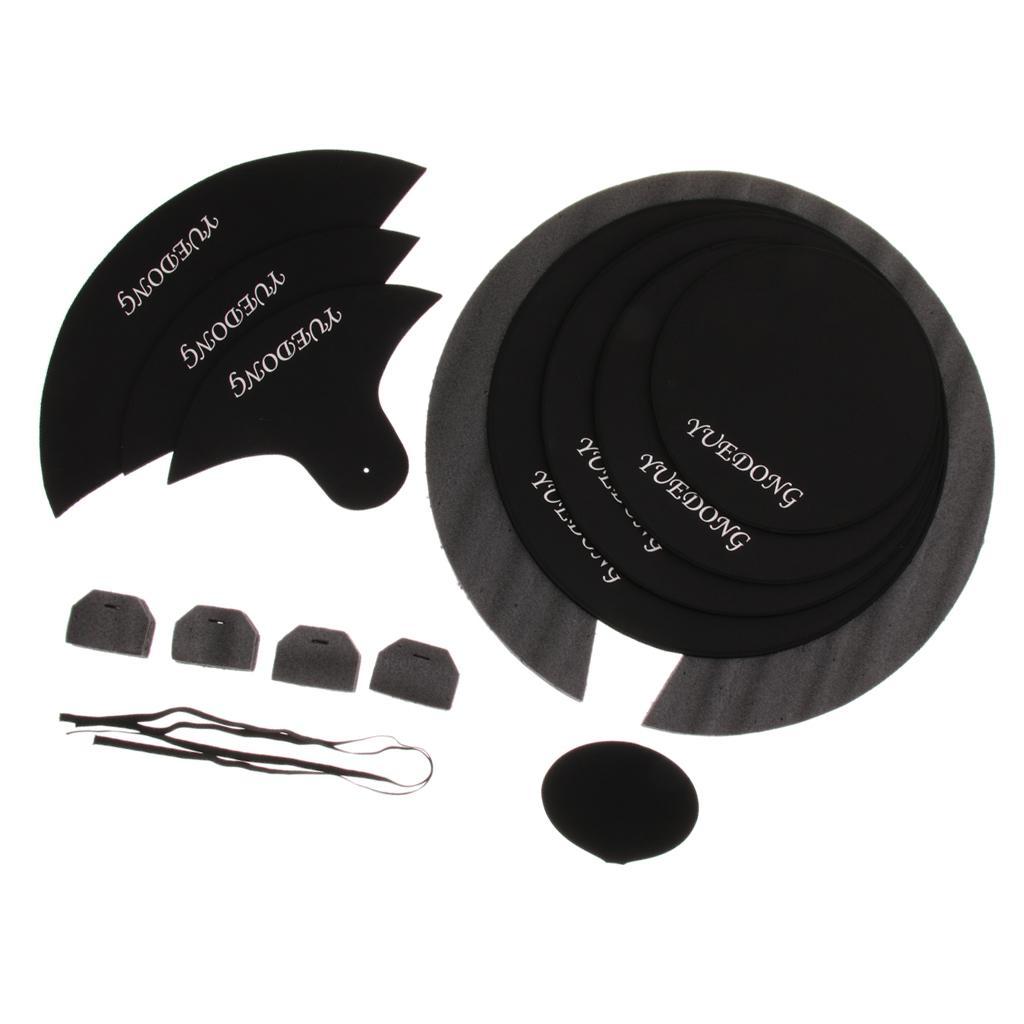 Cymbal Practice Mute Pads Drum Head Pads Drum Set Accessory for Drummer