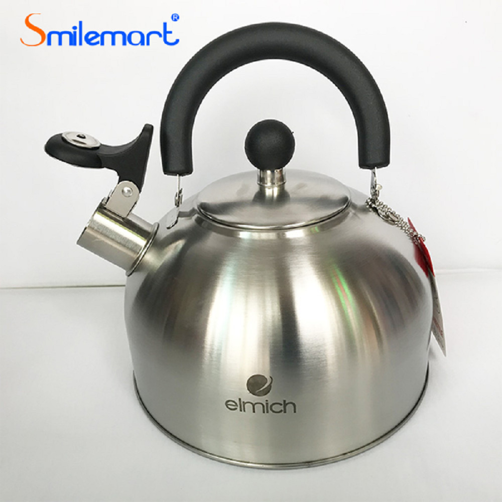 Ấm đun nước bằng inox 304 Smartcook 2.5L -SM 3372 - Săn phẩm của tập đoàn Elmich Cộng hòa Séc - Thể tích : 2,5 lít - Bảo hành chính hãng 24 tháng- Sử dụng được với nhiều loại bếp như bếp điện, bếp từ, bếp gas… và các loại bếp khác.