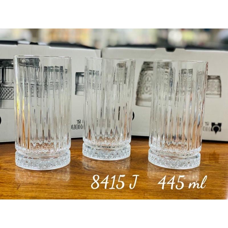 BỘ 6 LY THUỶ TINH, CỐC THUỶ TINH VIỀN VÀNG CHỊU NHIỆT SỌC TRÁM ĐÁY | LY WHISKY | DECOR | QUÁN BAR NHÀ HÀNG SANG TRỌNG