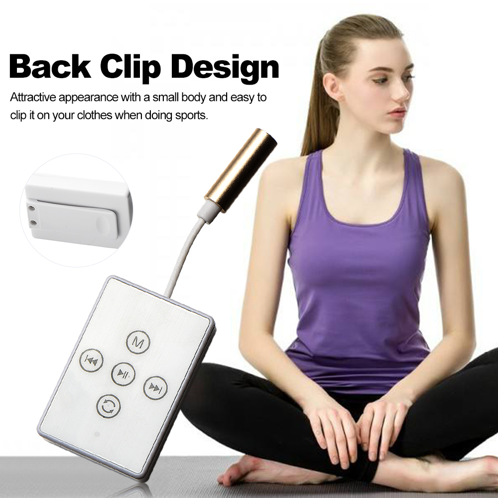 Máy Nghe Nhạc CJX 278 8Gb MP3 IPX8 Chống Nước Cho Bơi Chạy Cưỡi Ngựa Với Tai Nghe Đài FM