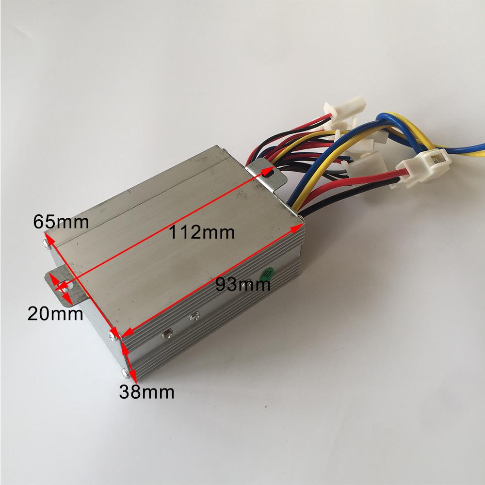 Bộ điều khiển động cơ bàn chải 36V 48V 800W DC YK31C 3 TỐC ĐỘ YIYUN ĐIỆN Color: 48V 800W