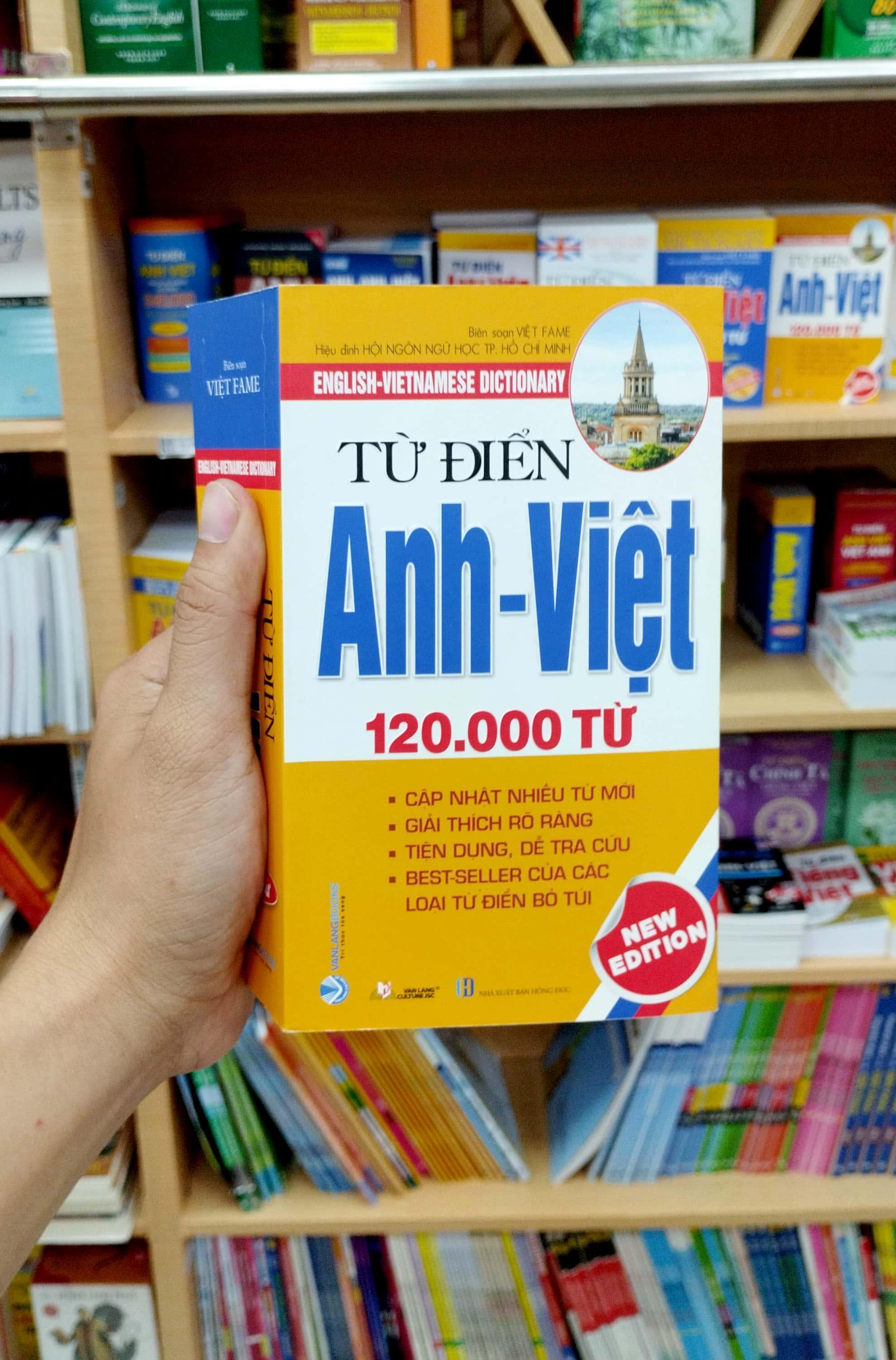 Từ Điển Anh - Việt 120.000 Từ