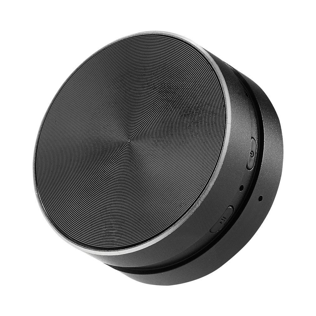 Loa dẫn xương tương thích bluetooth không dây âm thanh mini âm thanh sáng tạo di động di động loa dẫn truyền xương: màu đen