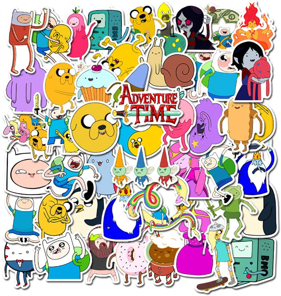 Set 30 Sticker Adventure Time Giờ phiêu lưu