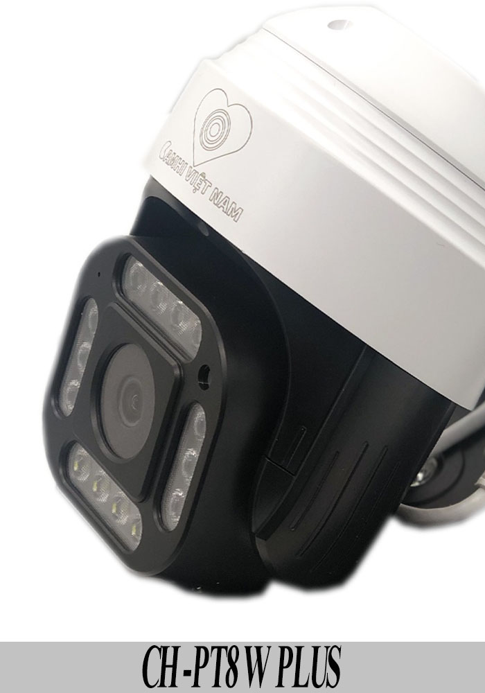 Camera Camhi wifi xoay 360 độ CH-PT8Plus ngàoi trời coay 360 độ, chất lượng hình ảnh 4K cực nét