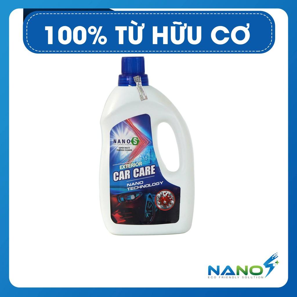 Chăm sóc Ngoại thất ôtô Nano S* Car Care - xe sáng bóng như mới, hương thơm nước hoa 500ml