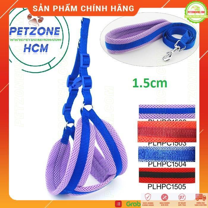 Dây dắt chó - bộ dây dắt và yếm có nệm lót rất êm - PetZoneHCM