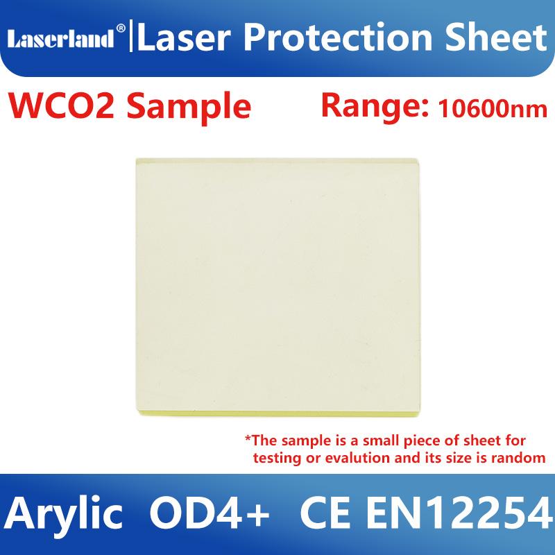 Cửa sổ Laser cấp công nghiệp Clear View Tấm chắn bảo vệ 1064nm Màn hình an toàn acrylic