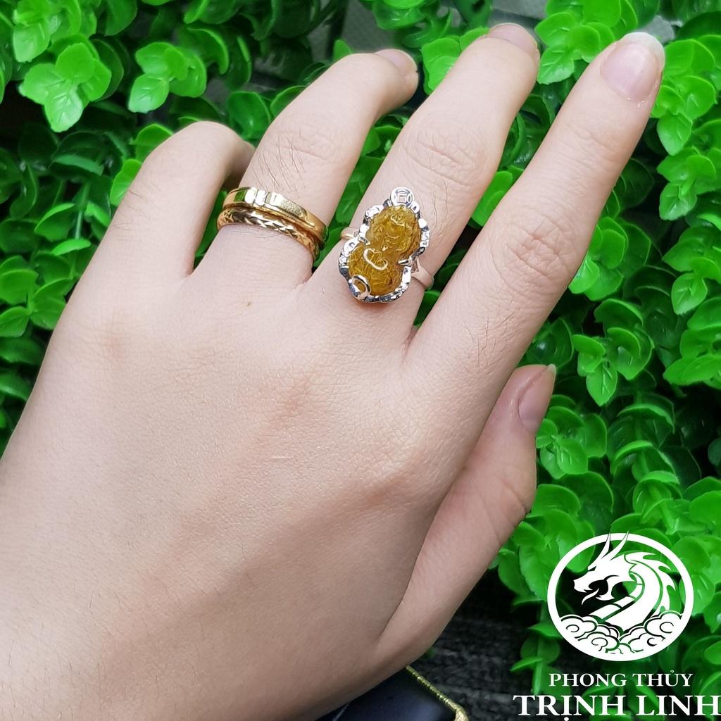 NHẪN TỲ HƯU VÀNG MINI