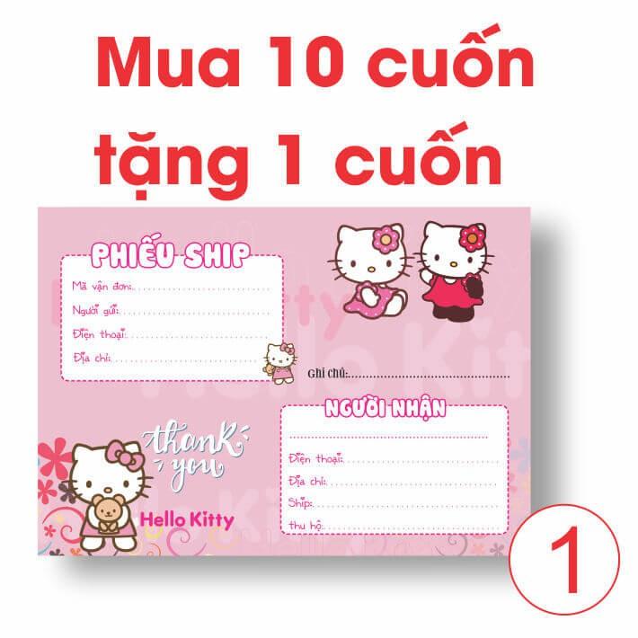 Phiếu ship hoạt hình ️ phiếu ship hàng giấy tốt M1