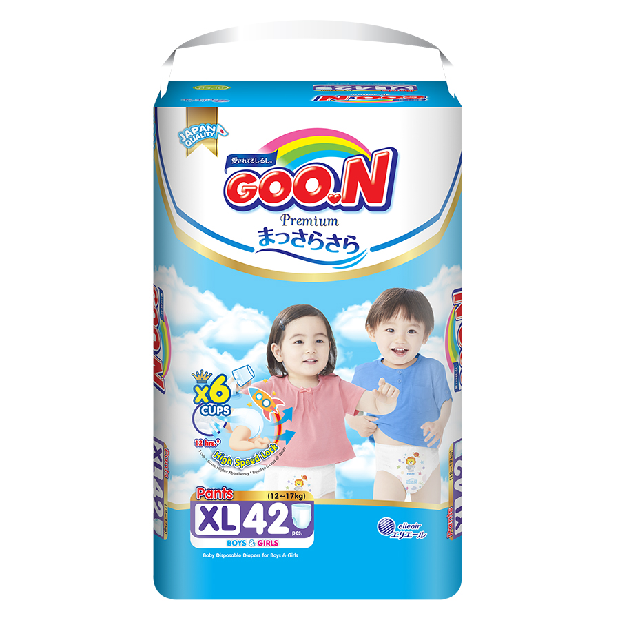 Tã Quần Goo.n Premium Gói Cực Đại XL42 (42 Miếng)