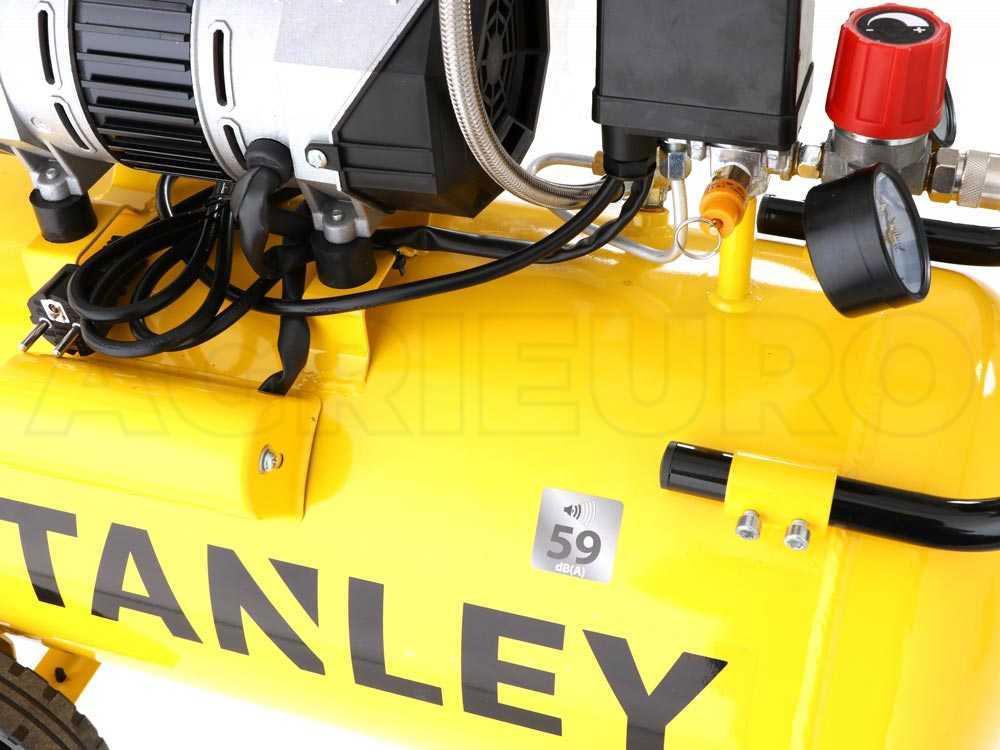 MÁY NÉN KHÍ KHÔNG DẦU 1.3 HP 50L STANLEY SXCMS1350HE - HÀNG CHÍNH HÃNG