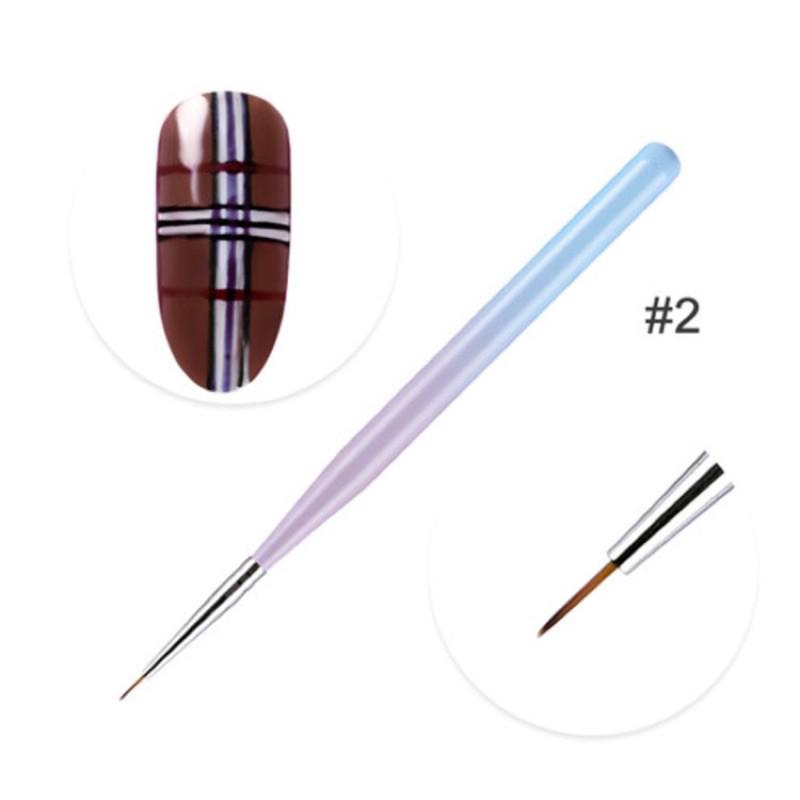 Cọ vẽ nail set 8 cây - dụng cụ nail