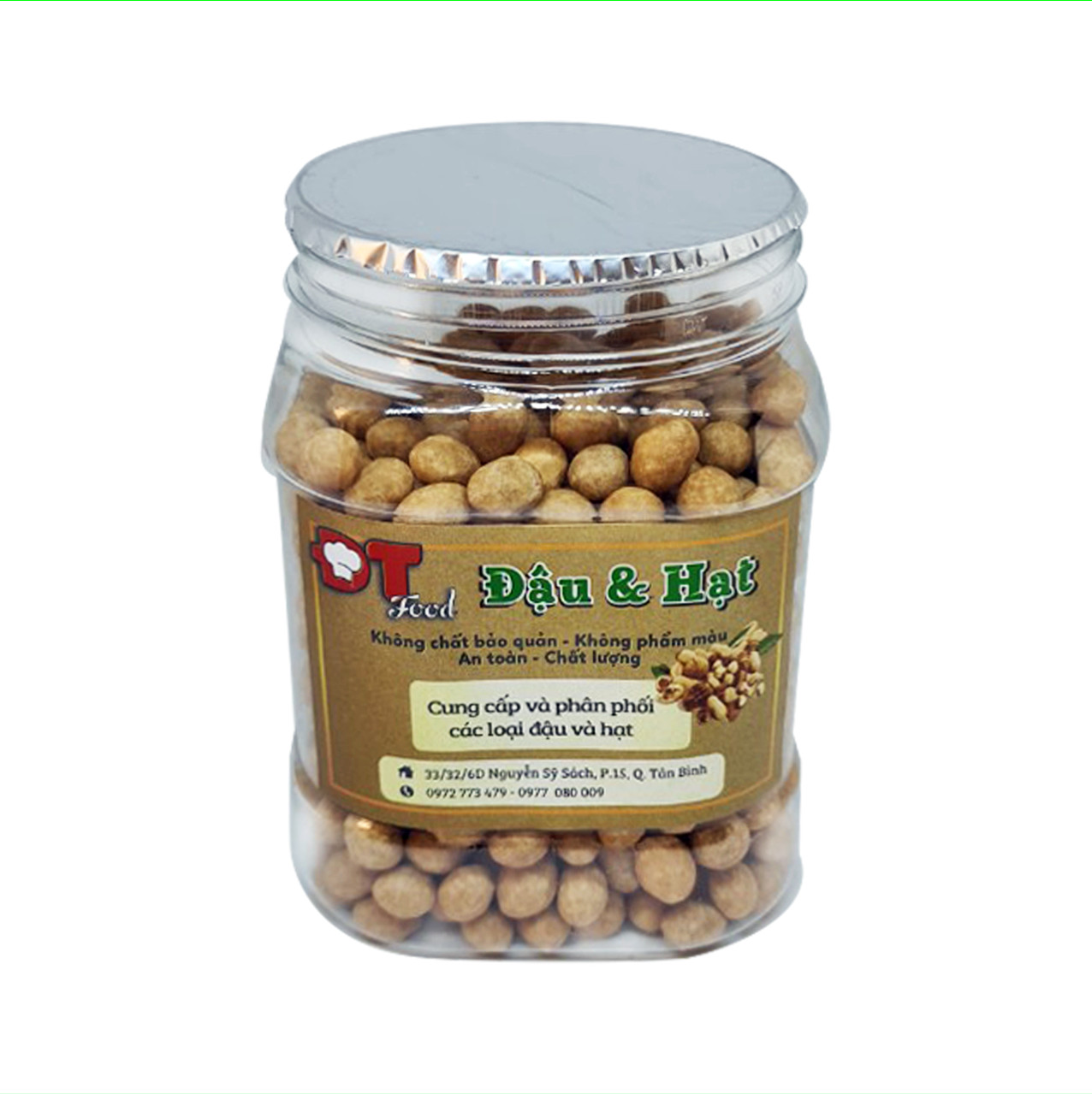 Đậu phộng da cá cốt dừa DTFood 1kg - Thơm ngon bổ dưỡng
