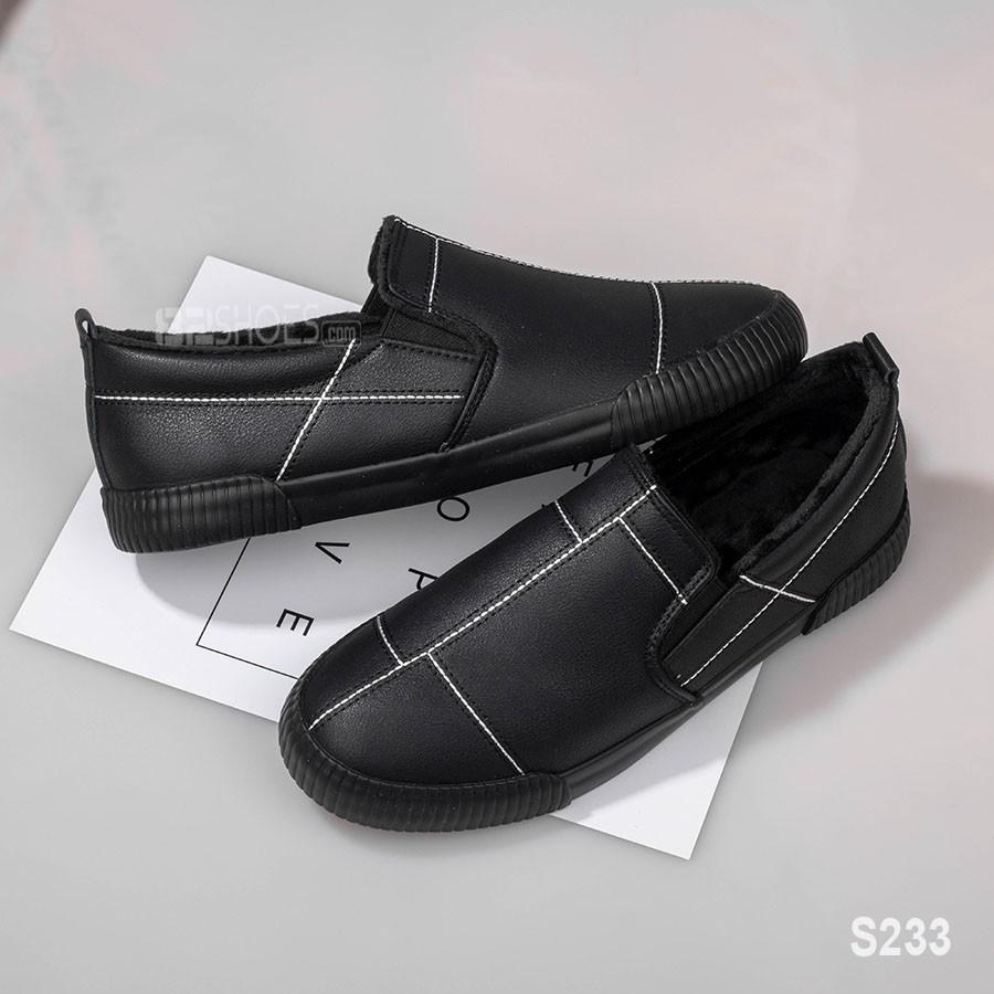 Giày lười nam - Slip on nam da - Mã S233