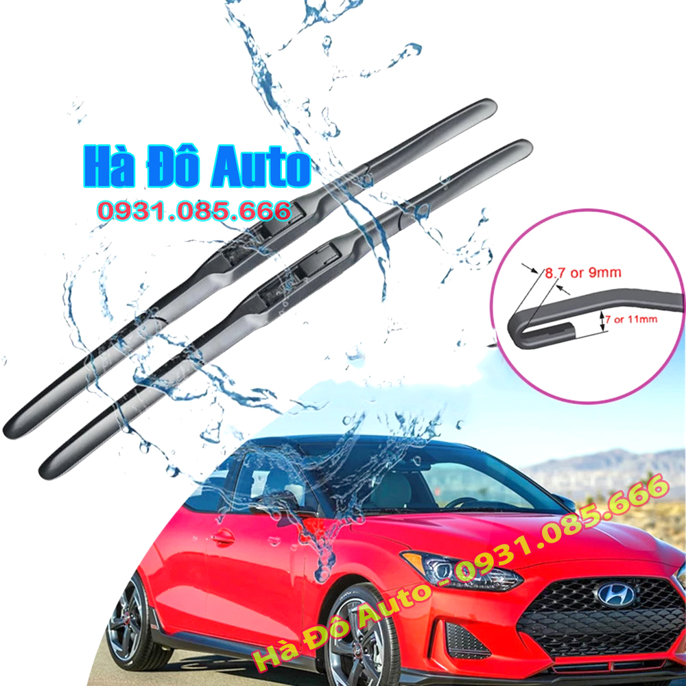 Bộ Chổi Gạt Mưa Trước Veloster - Chổi Gạt Mưa cho Huydai Veloster