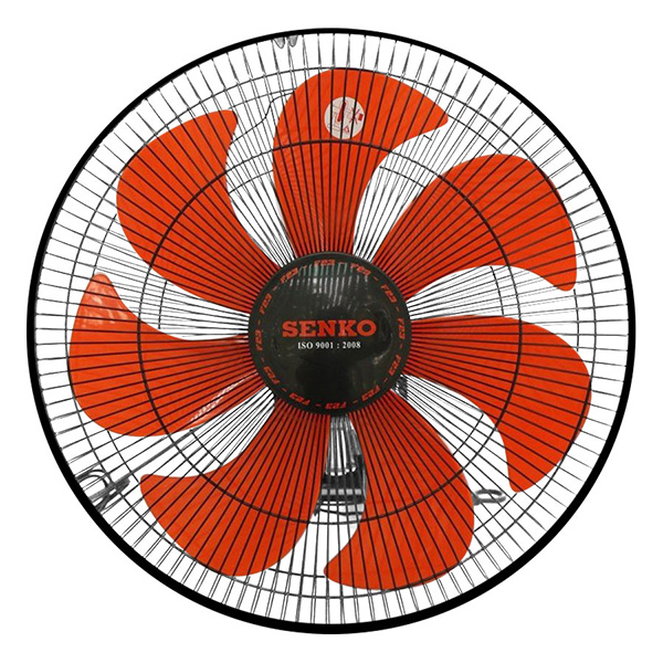 Quạt Treo Tường 2 Dây Senko TC1622 - Cam - Hàng Chính Hãng