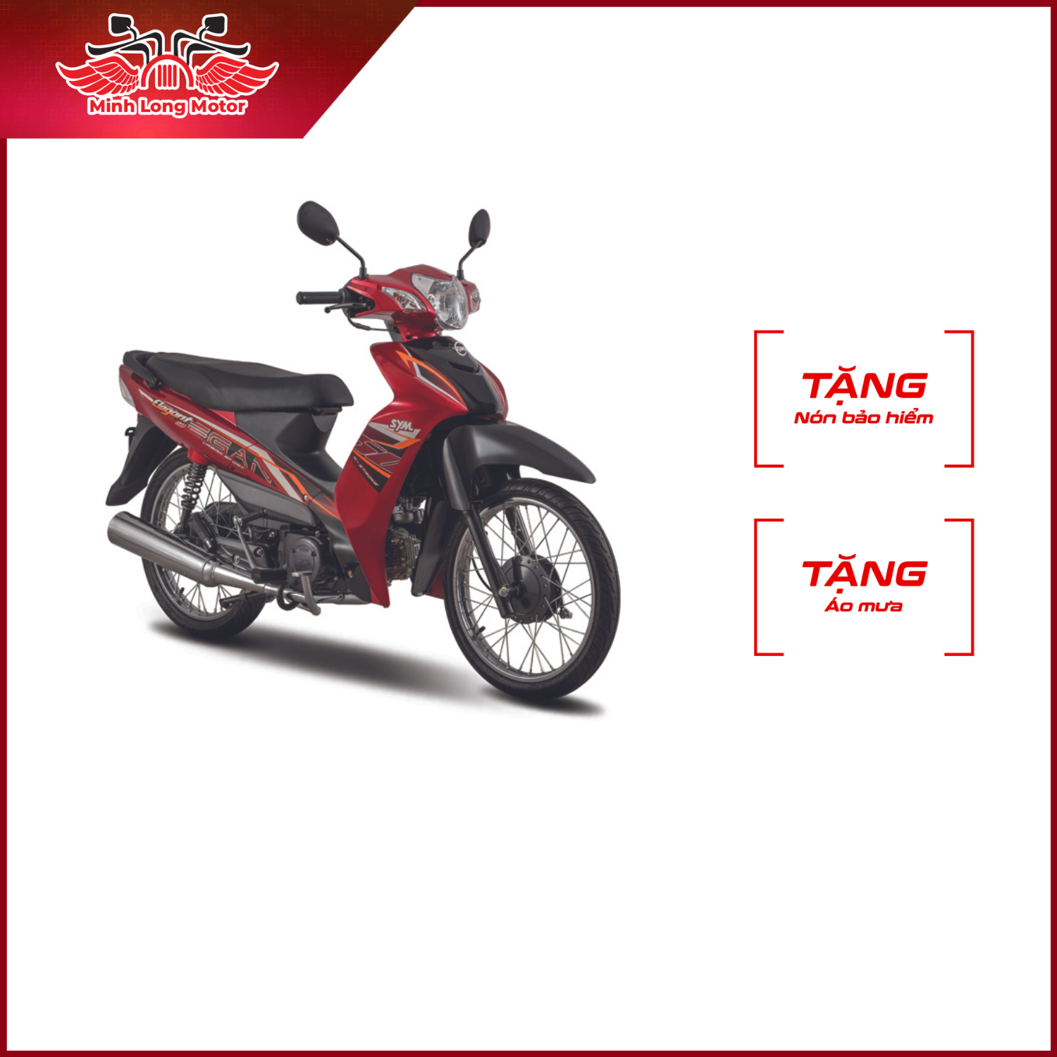 Xe Số Sym Elegant 50cc