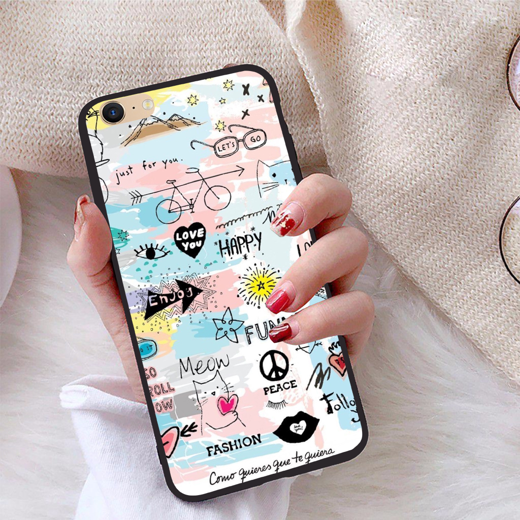 Ốp lưng dành cho Oppo Neo 9S viền dẻo TPU Bộ Sưu Tập Phong Cách Tự Do - Hàng chính hãng