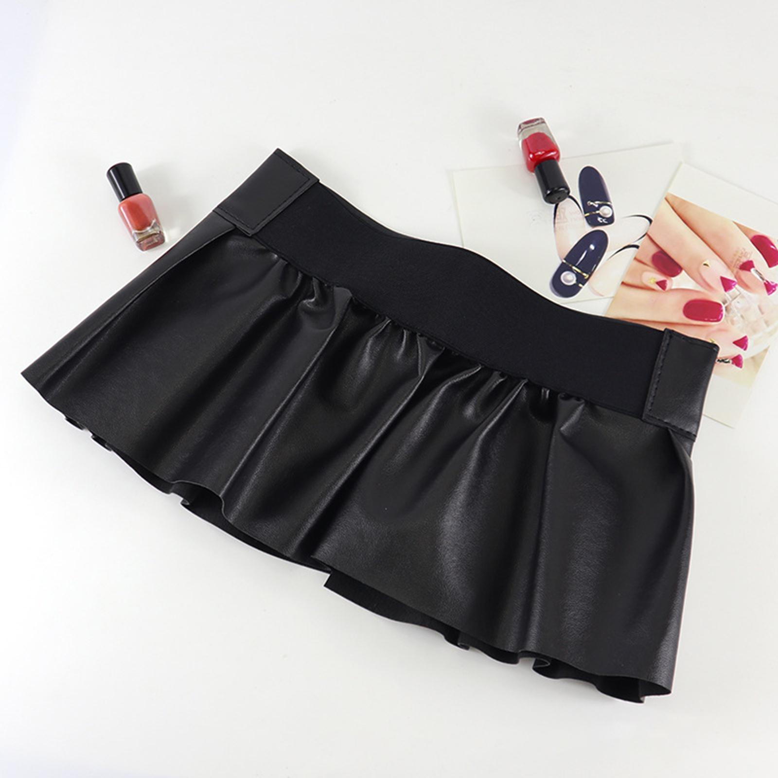 Fashion Waist Belt Skirts Wide Dresses High Waist Womens Belt Corset Ruffle