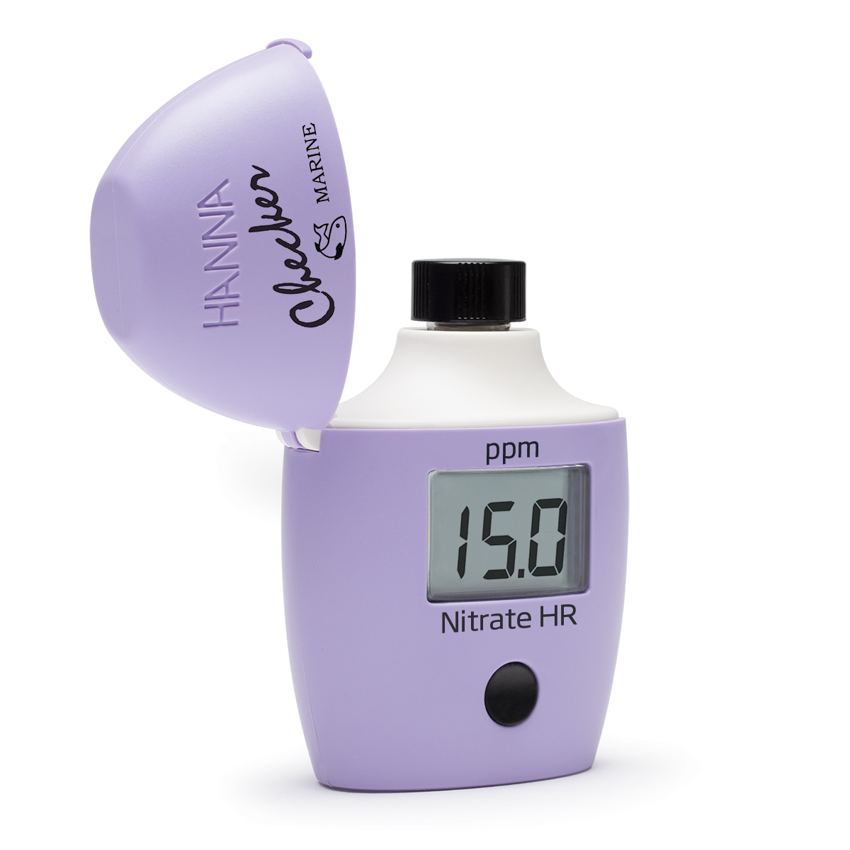 Máy Đo Nitrat từ 0.0 đến 75.0 mg/L NO3 Thang Cao Cho Bể Cá Nước Biển Và Thủy Sản Nước Mặn HI782, Tặng Kèm Thuốc Thử Và Phụ Kiện Cho 10 Lần Đo , Dòng Checker Marine Line