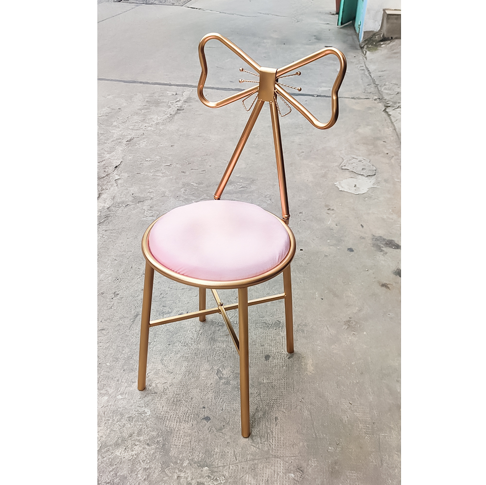 Ghế nơ ngồi bàn trang điểm siêu xinh KK1045