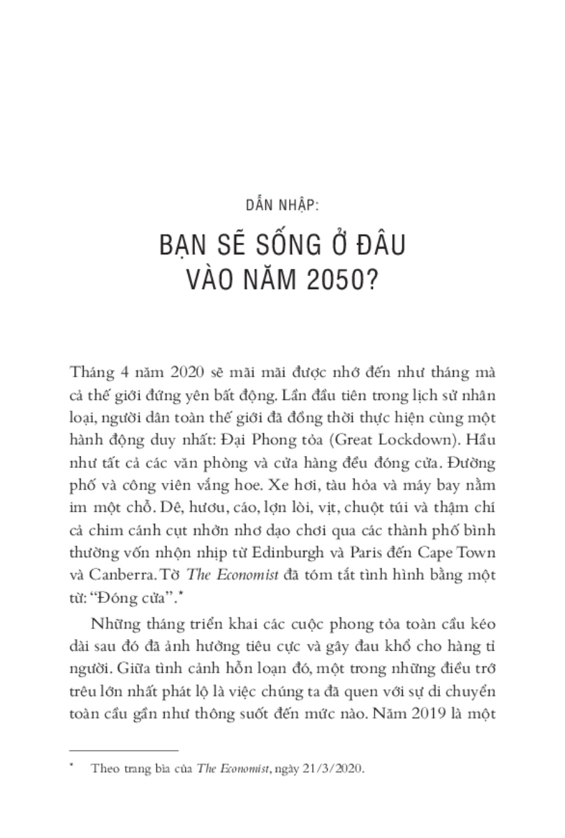 Dịch Chuyển - Bạn Sẽ Sống Ở Đâu Năm 2050? _TRE