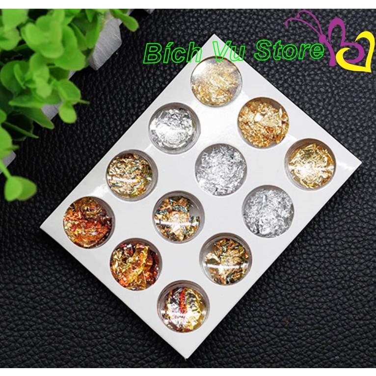 Sét 12 hủ foil 4 màu