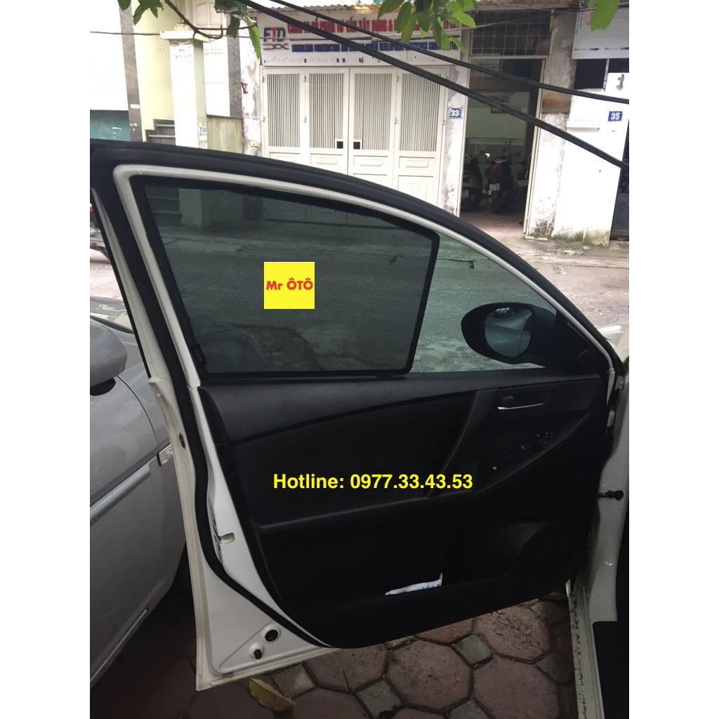 RÈM CHE NẮNG NAM CHÂM CHO XE MAZDA 3s 2010-2014