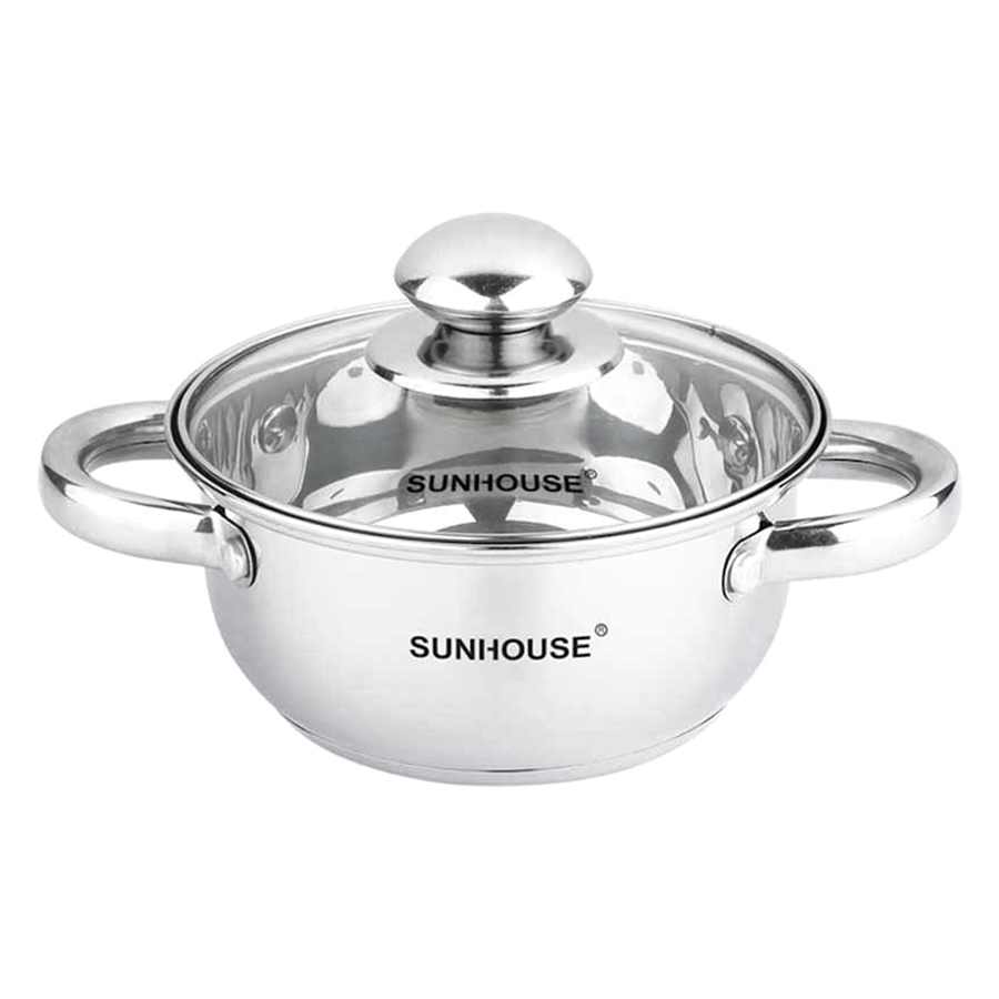 Bộ Nồi Inox 3 Đáy Sunhouse SH334