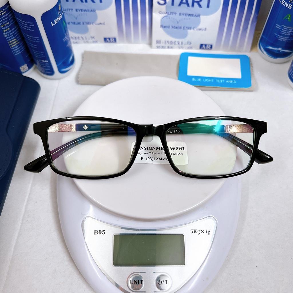 Kính lão thị viễn thị nam nữ tròng chống UV antiblue chống mỏi KVT650UNIQUI cao cấp