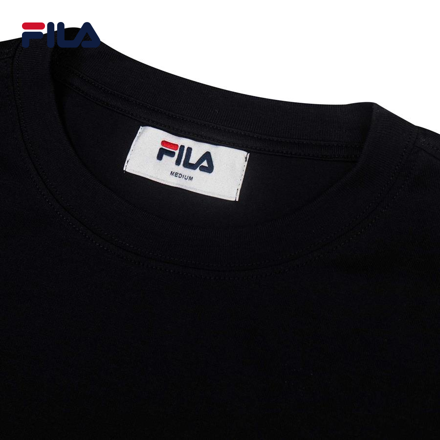 Áo thun tay ngắn thời trang unisex Fila SHORT SLEEVE TEE - FW2RSE4044X-BLK