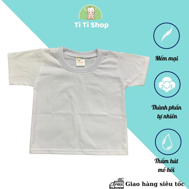 Set áo yếm trẻ em sơ sinh  thêu hình gấu con - trắng - dành cho trẻ 3 - 9kg - cotton 100