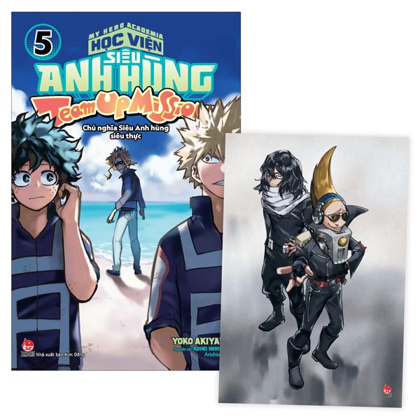 My Hero Academia - Học Viện Siêu Anh Hùng - Team Up Mission Tập 5 - Chủ Nghĩa Siêu Anh Hùng Siêu Thực - Tặng Kèm Postcard