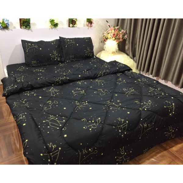 Set chăn phao polycotton MÃ 09