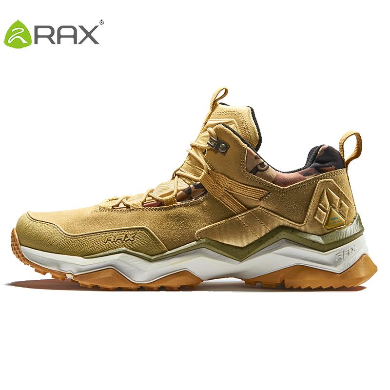 Rax Giày Đi Bộ Đường Dài Mới Nam Giày Đi Bộ Đường Dài Chống Nước Giày Đi Bộ Đường Dài Câu Cá Giày Chống Mài Mòn Woodland Xuyên Quốc Gia Giày Color: black Shoe Size: 44