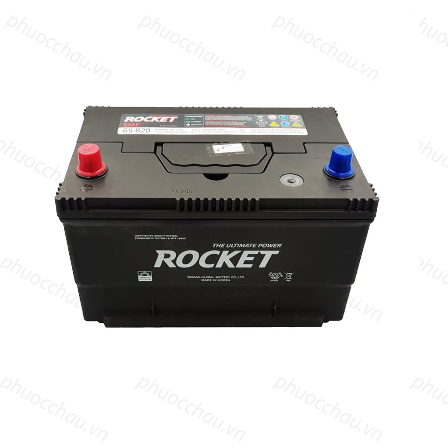 Bình Ắc Quy 12V-88Ah, Ắc Quy ROCKET SMF 65-820